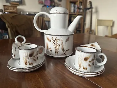 Buy Stonehenge Midwinter Pottery Table Set - Jug, Cups And Saucers (Coffee Ware) • 19.99£