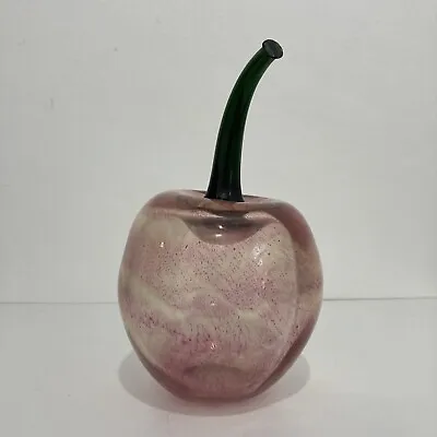 Buy Large Glass Apple 29cm Tall Fruit Home Kitchen Decor • 14.99£