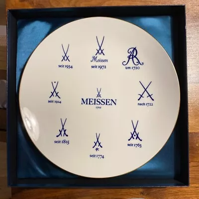 Buy Meissen Double Sword Mark Plate 27cm FROM JAPAN NEW • 154.17£