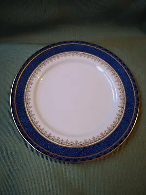 Buy 2 Booths Silicon China Small Dinner Plates  Blue Pattern To Rim • 7.99£