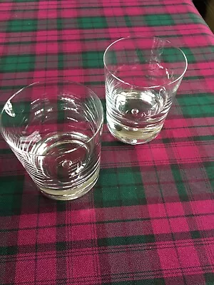 Buy Dartington Crystal Whisky Tumbler Glass With Bubble X2 (A Pair)  • 17.50£
