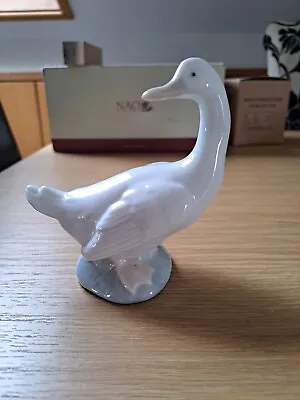 Buy Lladro Nao White Goose Duck Looking Backwards Made Spain 1978 • 5£