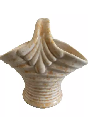 Buy VINTAGE Govancroft Pottery Stoneware Vase Posy Basket  Art Deco 1920/30 • 11£