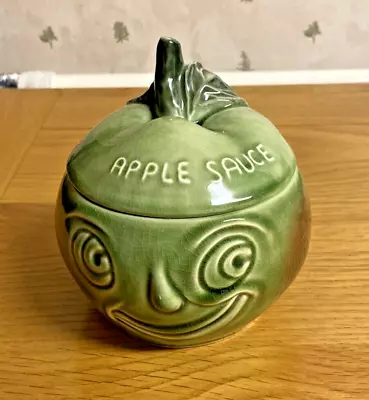 Buy *** Vintage Sylvac - Apple Sauce Face Pot - 4549 - Retro Glazed Ceramic *** • 14.99£