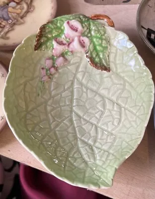 Buy Vintage Carlton Ware Leaf And Foxglove Butter Dish • 10£