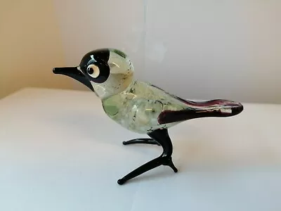Buy Murano Glass Bird Figure Collectible Art Glass Miniature Handblown  • 13.99£