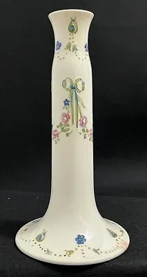 Buy Moorcroft William Macintyre 'Roses & Forget-me-not' Candlestick Signed  C1908 • 129.95£