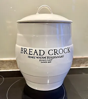 Buy RARE Henry Watson Kitchenware Bread Crock • 15£