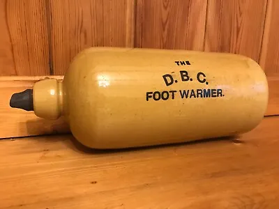 Buy Antique D.B.C. Stoneware Foot Warmer • 10£