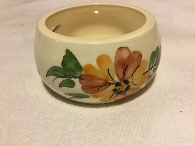 Buy Vintage Toni Raymond Pottery Made In England Egg Separator Gold Flowers • 9.51£