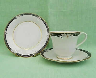 Buy Royal Doulton Enchantment Bone China Footed Tea Cup, Saucer & Plate Trio -TC1156 • 7.99£