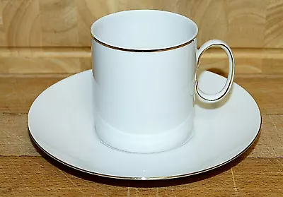 Buy Thomas China 'medallion' Coffee  & Saucer 'thin Gold Band'  Excellent • 6.25£