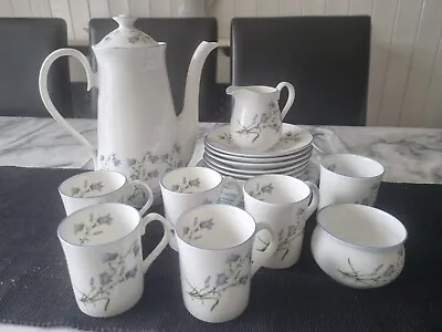Buy Elizabethan Startfordshire Fine Bone China Tea Coffee Set 21 Pieces Bluebell  • 25.99£