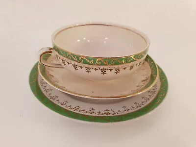 Buy Rare 3- Piece Alfred Meakin Soup Bowl, Saucer & Side Plate Excellent Make. • 29.95£