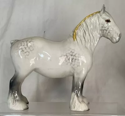 Buy Beautiful Beswick Horse - Shire Mare - Grey • 31£
