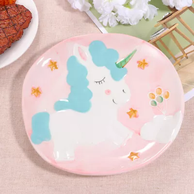 Buy Child Ceramic Platter Cartoon Dinnerware Kids Trays For Eating • 21.79£