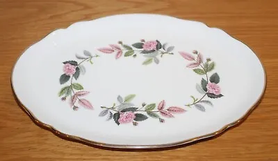 Buy Wedgwood Bone China HATHAWAY ROSE - Oval Biscuit Tray • 10£