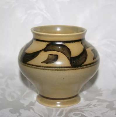 Buy Vintage Honiton Hand Painted Studio Pottery Signed Vase • 10.99£