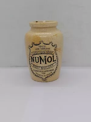 Buy Old Stoneware Numol Pot  • 10.99£