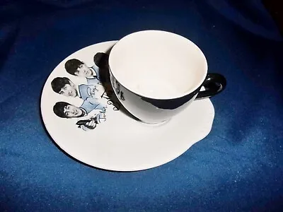 Buy The Beatles Washington Pottery Hanley England Cup & White Blue Saucer Stamped! • 84.99£