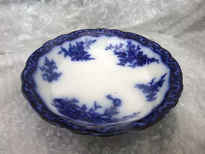Buy Stanley Pottery Touraine Flow Blue Ironstone Porcelain Bowl • 18.99£