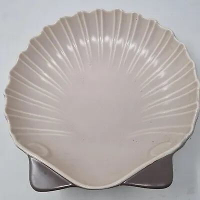Buy Poole Pottery Twin Tone Mushroom & Sepia Shell Bowl • 18.99£