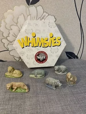 Buy Wade Whimsies Limited Edition Hexagonal Box 6 Pieces Great Condition Set 1 • 9.99£