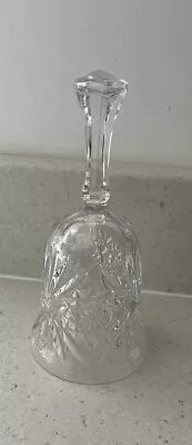 Buy Vintage Lead Crystal Cut Glass Dinner Bell. V Good Condition. • 9.99£