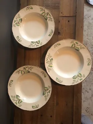 Buy 3 Alfred Meakin Greenway Art Deco Dessert  Dishes 9 Inch • 16£