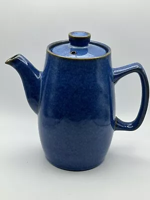 Buy Langley Pottery Blue Coffee Pot 2.5PTS/1970s. • 19.50£