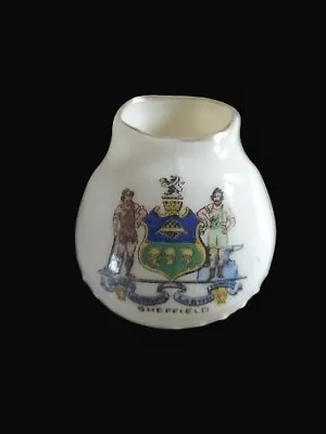 Buy Arcadian Crested China Horses Hoof - Arms Of Sheffield • 7.95£