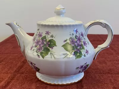 Buy Vintage Ellgreave 2 Pint Teapot, Violets • 5£