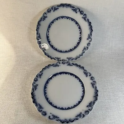 Buy Blue & White Plate J & G Meakin Acantha Pattern Porcelain Bone China • 17.10£