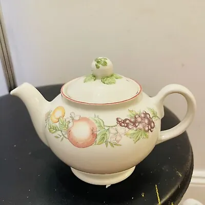 Buy Boots Pottery Orchard Four-cup Teapot Made In England. • 15£