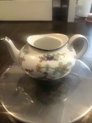 Buy Antique Spode Copeland`s English China Pink Floral Partridge Teapot • 15£