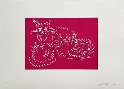 Buy Ai Weiwei - Pink Cats Print - Printer's Proof 1/3 - Impeccable Provenance - COA • 1,500£
