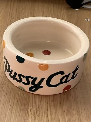 Buy Emma Bridgewater Pet Bowl Spotty Multicoloured Small Cat Dog • 10£