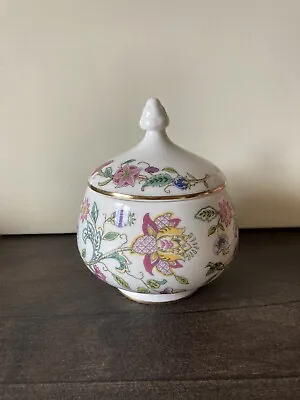 Buy Minton Haddon Hall Pattern  - Lidded Pot For Sugar / Jam Etc • 5.99£