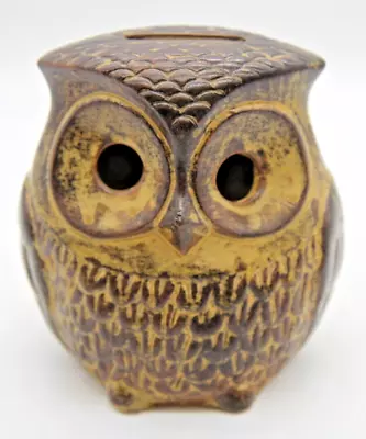 Buy Vintage Retro Peter John Products 5  Pottery Owl Money Box • 5£