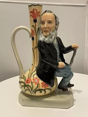 Buy Rare William Moorcroft Toby Jug Artist Proof Victoria Bourne For Kevin Francis • 49.99£