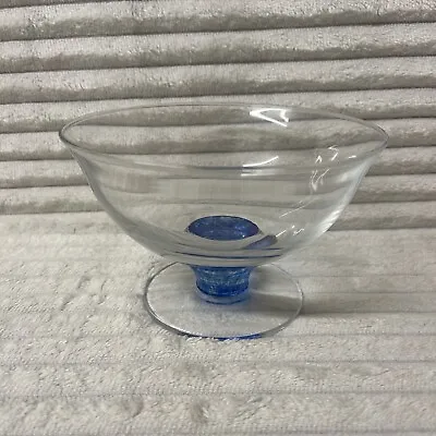 Buy Denby Imperial Blue Glassware Ice Cream Dessert Dish Bowl Blue • 19.99£