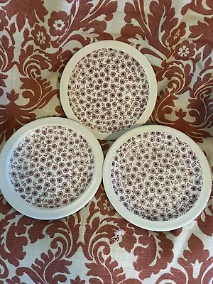 Buy Bayberry By Myott Meakin App Plates Staffordshire England X 3 Vintage Collect • 30.36£