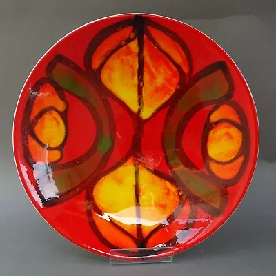 Buy Early 1970's Poole 10.5  Dish / Charger ~ Rosina St. Clayre ~ Delphis ABSTRACT • 45£