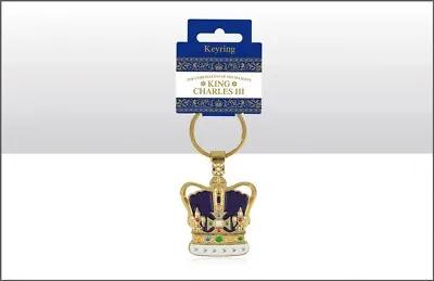 Buy King Charles Iii Coronation Crown Keyring • 3.50£