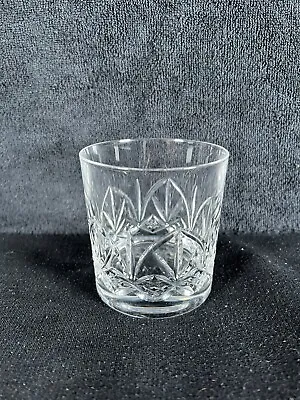 Buy Royal Doulton Crystal Georgian Cut Whisky Glass Tumbler 3 5/8  9.2 Cm Tall • 15.99£