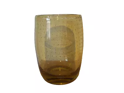 Buy Rare Large Whitefriars Amber Control Gass Vase 1940`s • 13.99£