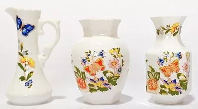 Buy Aynsley Cottage Garden 3 Vases • 12.99£