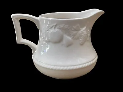 Buy International Devonshire White Creamer Pottery England Vintage • 19.21£