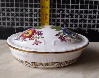 Buy Vintage Collectable Royal Grafton Malvern Oval Trinket Box With Lid • 2£
