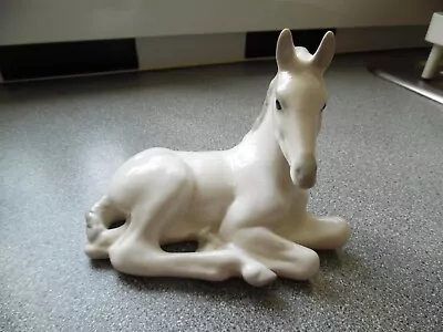 Buy Lomonosov White Horse Foal Figurine. Made In USSR • 12.50£